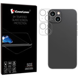 iCoverLover [2-pack] For iPhone 15 Tempered Glass Camera Lens Protector | iCoverLover