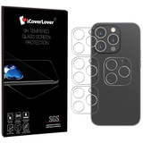 iCoverLover [4-Pack] For iPhone 15 Pro Max Glass Camera Lens Protectors | iCoverLover