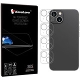 iCoverLover [4-Pack] For iPhone 15 Glass Camera Lens Protectors | iCoverLover