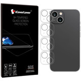 iCoverLover [4-Pack] For iPhone 15 Plus Glass Camera Lens Protectors | iCoverLover
