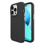 For iPhone 15 Pro Case, Shockproof Protective Cover, Black | iCoverLover
