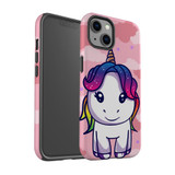 For iPhone 14 Pro Max/14 Pro/14 and older Case, Protective Cover, Cute Unicorn | Shockproof Cases | iCoverLover.com.au