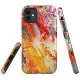 For iPhone 11 Case Tough Protective Cover, Flowing Colors