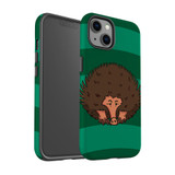 For iPhone 14 Pro Max/14 Pro/14 and older Case, Protective Cover, Echidna Portrait | Shockproof Cases | iCoverLover.com.au