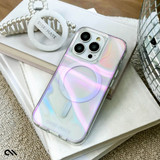 Case-Mate MagSafe Case for iPhone 15 Series, Iridescent Cover, Soap Bubble | iCoverLover