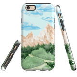 For iPhone 6 & 6S Case Tough Protective Cover, Mountainous Nature