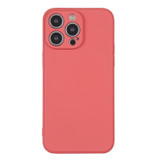 For iPhone 15 Pro Max, 15 Pro Case, Silicone Soft Cover, Wrist Strap, Orange Red | iCoverLover Australia