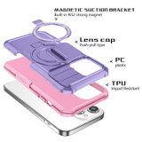 For iPhone 15 Pro Max, 15 Pro, 15 Case, MagSafe Compatible, Sliding Cam Shield & Holder, Protective Cover, Pink Purple | iCoverLover Australia