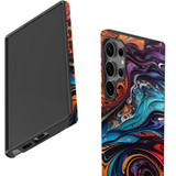 For Samsung Galaxy S Series Case, Swirling Paint | iCoverLover