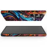 For Samsung Galaxy S23 Ultra, S23+ Plus, S23, S22 Ultra, S22+, S22, S10 5G & Older Case, Swirling Paint | Protective Cases | iCoverLover.com.au