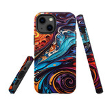 For iPhone 13 mini Tough Protective Case, Swirling Paint | Protective Covers | iCoverLover Australia