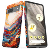 For Google Pixel 7, 6 Pro, 6, 5 Case, Sunny Waves | Protective Cases | iCoverLover.com.au