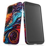 For Google Pixel 4 Tough Protective Case, Swirling Paint | Protective Covers | iCoverLover Australia