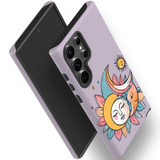 For Samsung Galaxy S23 Ultra, S23+ Plus, S23, S22 Ultra, S22+, S22, S10 5G & Older Case, Sleeping Moon | Protective Cases | iCoverLover.com.au