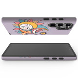 For Samsung Galaxy S23 Ultra, S23+ Plus, S23, S22 Ultra, S22+, S22, S10 5G & Older Case, Sleeping Moon | Protective Cases | iCoverLover.com.au