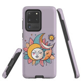 For Samsung Galaxy S20 Ultra Tough Protective Case, Sleeping Moon | Protective Covers | iCoverLover Australia