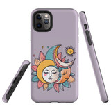 For iPhone 11 Pro Tough Protective Case, Sleeping Moon | Protective Covers | iCoverLover Australia