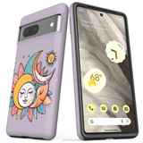 For Google Pixel 7, 6 Pro, 6, 5 Case, Sleeping Moon | Protective Cases | iCoverLover.com.au