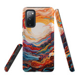For Samsung Galaxy S20 FE Tough Protective Case, Sunny Waves | Protective Covers | iCoverLover Australia