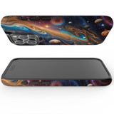 For iPhone Case, Tough Back Cover, Planets Of The Universe