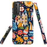 For Samsung Galaxy S21 FE Tough Protective Case, Summer Fun | Protective Covers | iCoverLover Australia