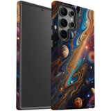 For Samsung Galaxy S23 Ultra, S23+ Plus, S23, S22 Ultra, S22+, S22, S10 5G & Older Case, Planets Of The Universe | Protective Cases | iCoverLover.com.au