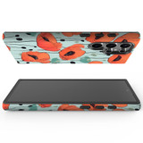 For Samsung Galaxy S23 Ultra, S23+ Plus, S23, S22 Ultra, S22+, S22, S10 5G & Older Case, Poppy Field | Protective Cases | iCoverLover.com.au