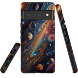 For Google Pixel 6 Pro Tough Protective Case, Planets Of The Universe | Protective Covers | iCoverLover Australia