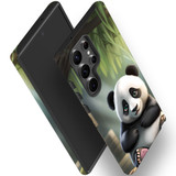 For Samsung Galaxy S23 Ultra, S23+ Plus, S23, S22 Ultra, S22+, S22, S10 5G & Older Case, Happy Panda | Protective Cases | iCoverLover.com.au