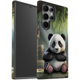 For Samsung Galaxy S23 Ultra, S23+ Plus, S23, S22 Ultra, S22+, S22, S10 5G & Older Case, Happy Panda | Protective Cases | iCoverLover.com.au
