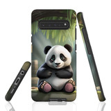 For Samsung Galaxy S10 5G Tough Protective Case, Happy Panda | Protective Covers | iCoverLover Australia