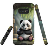 For Samsung Galaxy S10e Tough Protective Case, Happy Panda | Protective Covers | iCoverLover Australia