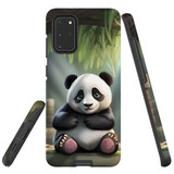 For Samsung Galaxy S20+ Plus Tough Protective Case, Happy Panda | Protective Covers | iCoverLover Australia