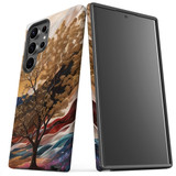 For Samsung Galaxy S23 Ultra, S23+ Plus, S23, S22 Ultra, S22+, S22, S10 5G & Older Case, Mysterious Golden Tree | Protective Cases | iCoverLover.com.au