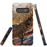For Samsung Galaxy S10+ Plus Tough Protective Case, Mysterious Golden Tree | Protective Covers | iCoverLover Australia