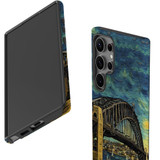 For Samsung Galaxy S23 Ultra, S23+ Plus, S23, S22 Ultra, S22+, S22, S10 5G & Older Case, Painting Of The Harbour Bridge | Protective Cases | iCoverLover.com.au
