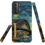 For Samsung Galaxy S21+ Plus Tough Protective Case, Painting Of The Harbour Bridge | Protective Covers | iCoverLover Australia