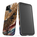 For Google Pixel 4a Tough Protective Case, Mysterious Golden Tree | Protective Covers | iCoverLover Australia