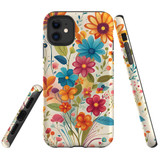 For iPhone 11 Tough Protective Case, Floral Symphony | Protective Covers | iCoverLover Australia