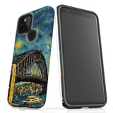 For Google Pixel 4a 5G Tough Protective Case, Painting Of The Harbour Bridge | Protective Covers | iCoverLover Australia