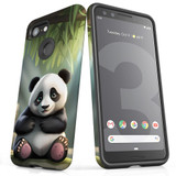 For Google Pixel 3 Tough Protective Case, Happy Panda | Protective Covers | iCoverLover Australia