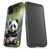 For Google Pixel 3 XL Tough Protective Cover, Happy Panda | Protective Covers | iCoverLover Australia