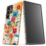 For Samsung Galaxy S23 Ultra, S23+ Plus, S23, S22 Ultra, S22+, S22, S10 5G & Older Case, Floral Symphony | Protective Cases | iCoverLover.com.au