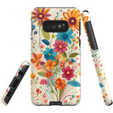 For Samsung Galaxy S10e Tough Protective Case, Floral Symphony | Protective Covers | iCoverLover Australia