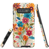 For Samsung Galaxy S10+ Plus Tough Protective Case, Floral Symphony | Protective Covers | iCoverLover Australia