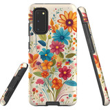 For Samsung Galaxy S20 Tough Protective Case, Floral Symphony | Protective Covers | iCoverLover Australia