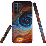 For Samsung Galaxy S21 FE Tough Protective Case, Eye Of The Galaxy | Protective Covers | iCoverLover Australia