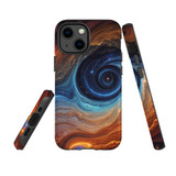 For iPhone 13 mini Tough Protective Case, Eye Of The Galaxy | Protective Covers | iCoverLover Australia