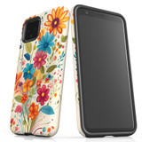 For Google Pixel 4 Tough Protective Case, Floral Symphony | Protective Covers | iCoverLover Australia