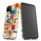For Google Pixel 5 Tough Protective Case, Floral Symphony | Protective Covers | iCoverLover Australia